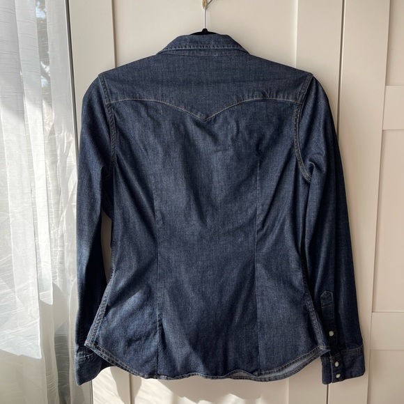 Levi’s Red Tab Womens Denim Shirt sz S - Picture 5 of 7